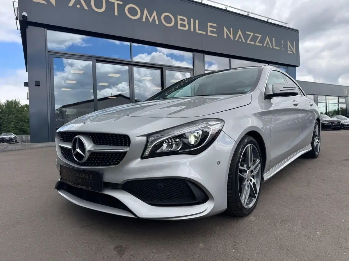 Gebraucht Mercedes CLA200 AMG line 136 PS (100 kW) 2017 Silber Coupé