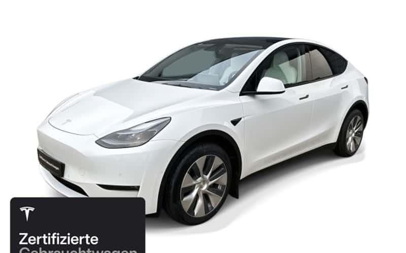 Weiß Gebraucht 2022 Tesla Model Y SUV | 38.700 € (Fairer Preis) - Bild 1/4