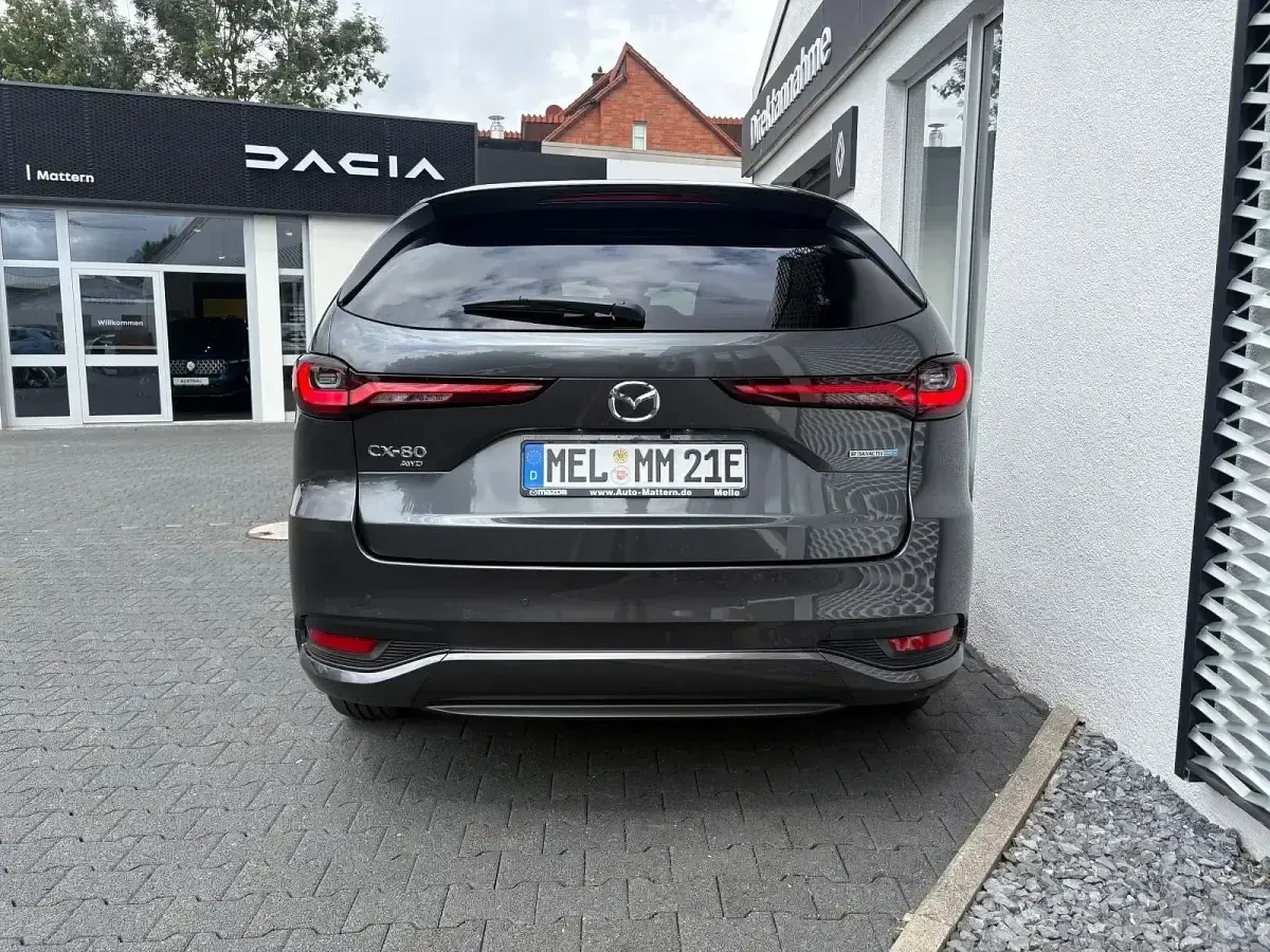 Gebraucht Mazda CX-80 Homura-Line 327 PS (240 kW) 2024 Machine gray SUV
