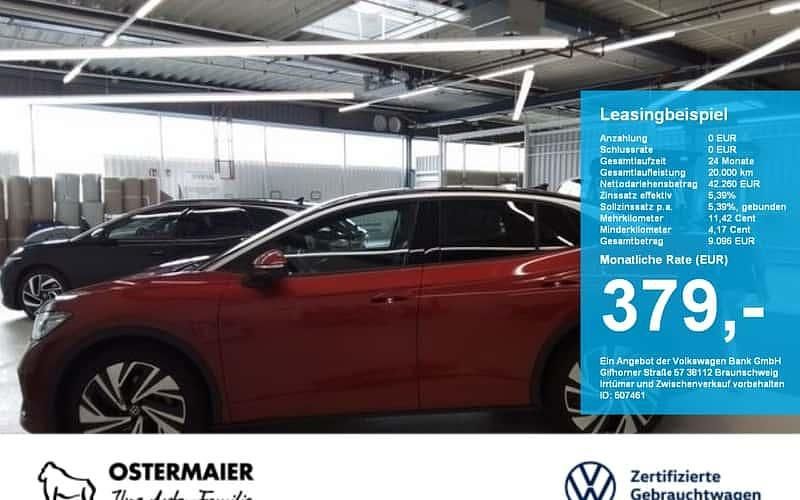 Rot Gebraucht 2025 VW ID.5 Pro SUV | 42.260 € (Superpreis) - Bild 1/4