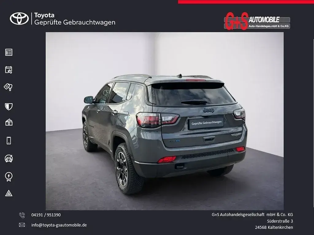 Käytetty Jeep Compass 241 HP (177 kW) 2022 Harmaa Katumaasturi