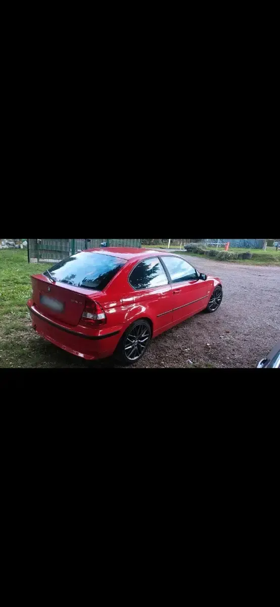 Gebraucht BMW 316 116 PS (85 kW) 2003 Rot Coupé