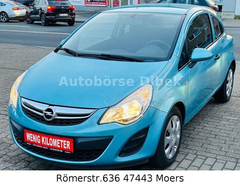 Gebraucht Opel Corsa 69 PS (50 kW) 2012 Blau Kleinwagen