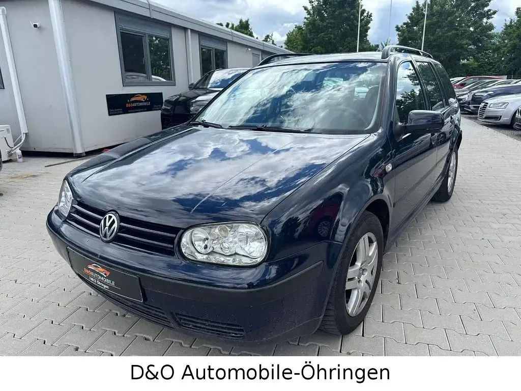 Gebraucht VW Golf IV 75 PS (55 kW) 2001 Blau Kombi
