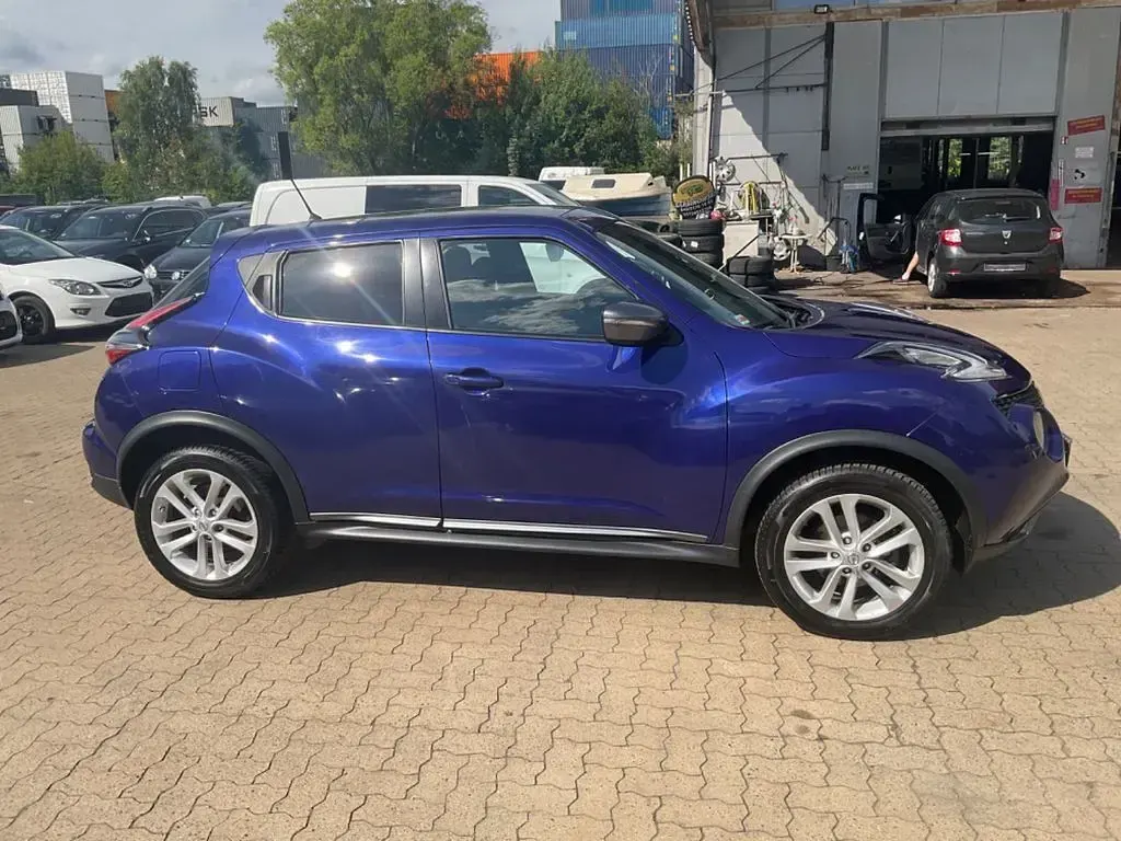 Gebraucht Nissan Juke Acenta 116 PS (85 kW) 2015 Blau SUV
