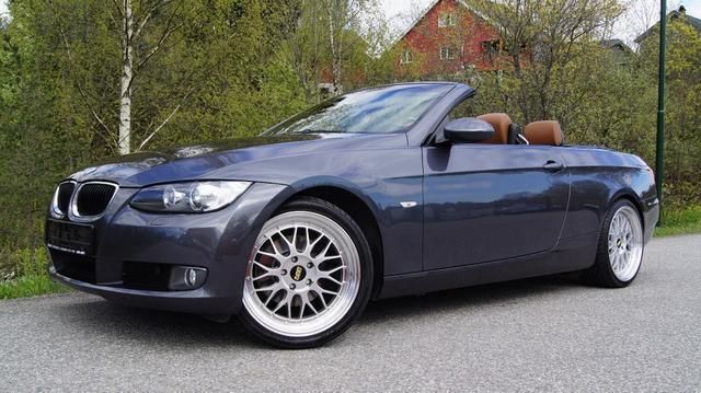 Grau metallic Gebraucht 2007 BMW 320 Cabriolet Cabrio | 18.999 € - Bild 1/4