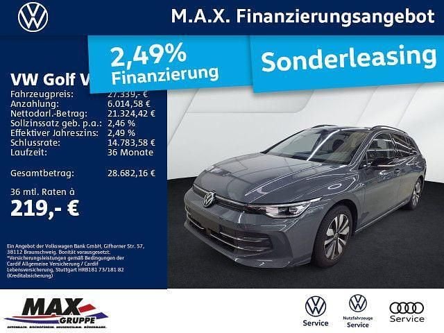 Delfingrau metallic Gebraucht 2025 VW Golf VIII Goal Kombi | 27.339 € (Superpreis) - Bild 1/3