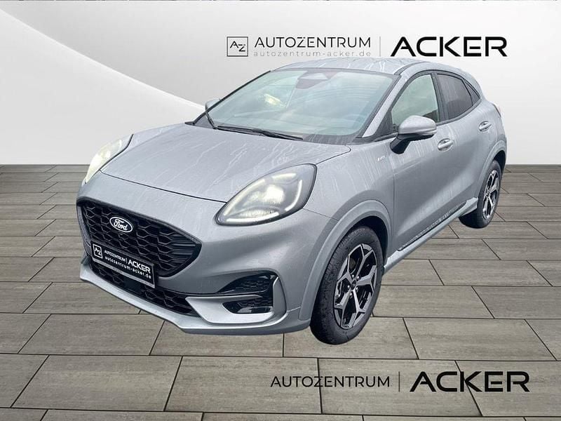Digital aqua blue Neu 2025 Ford Puma ST-Line SUV | 24.470 € (Superpreis) - Bild 1/3