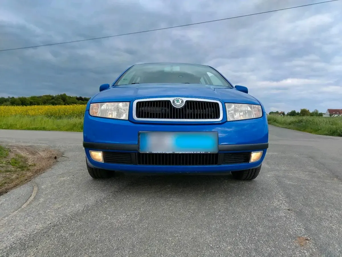 Gebraucht Skoda Fabia 75 PS (55 kW) 2000 Blau Kleinwagen