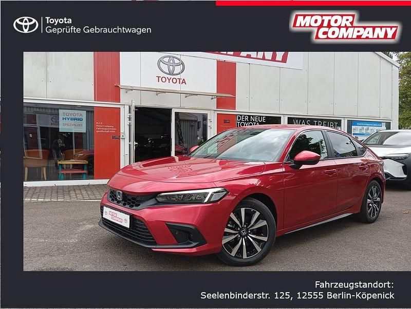 Gebraucht Honda Civic Elegance 184 PS (135 kW) 2025 Rot Limousine
