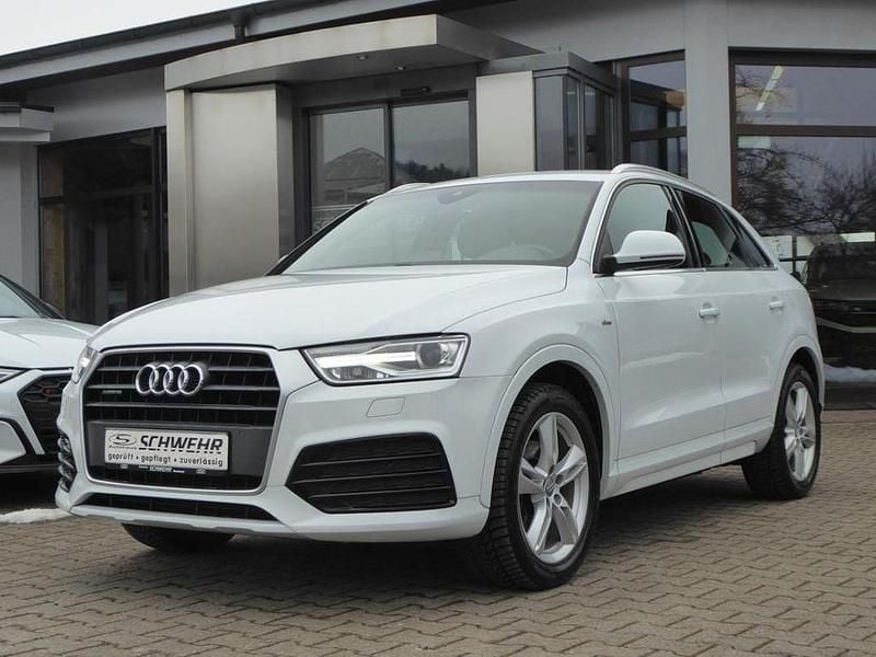 Gebraucht Audi Q3 S-Line 150 PS (110 kW) 2018 Gletscherweiß metallic SUV