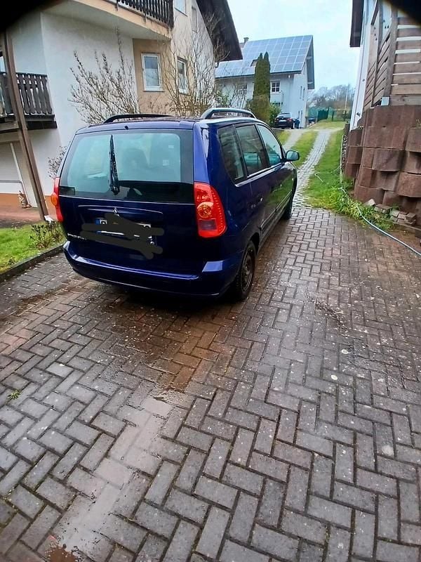 Gebraucht Mitsubishi Space Star 98 PS (72 kW) 2004 Blau Van / Kleinbus