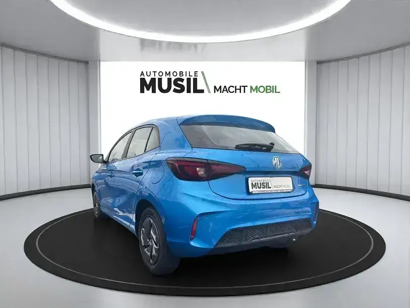 Nouvelle MG MG3 116 ch (85 kW) 2025 Bleue Citadine