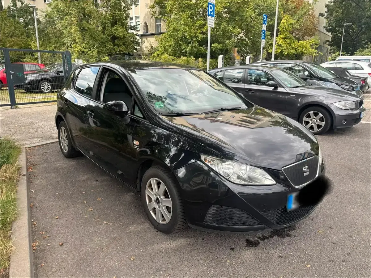 Gebraucht Seat Ibiza 80 PS (58 kW) 2009 Schwarz Limousine