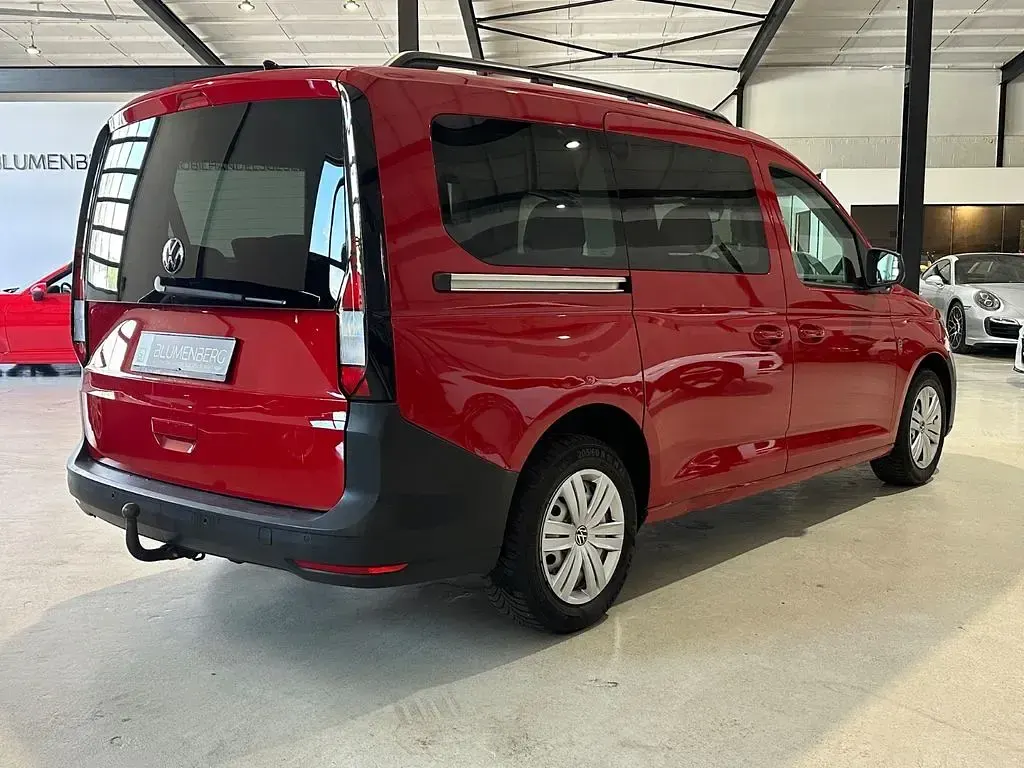 Gebraucht VW Caddy 114 PS (83 kW) 2022 Rot Van / Kleinbus