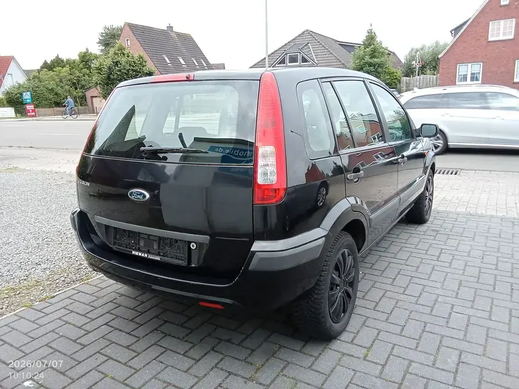 Gebraucht Ford Fusion Fun X 75 PS (55 kW) 2006 Schwarz Kleinwagen