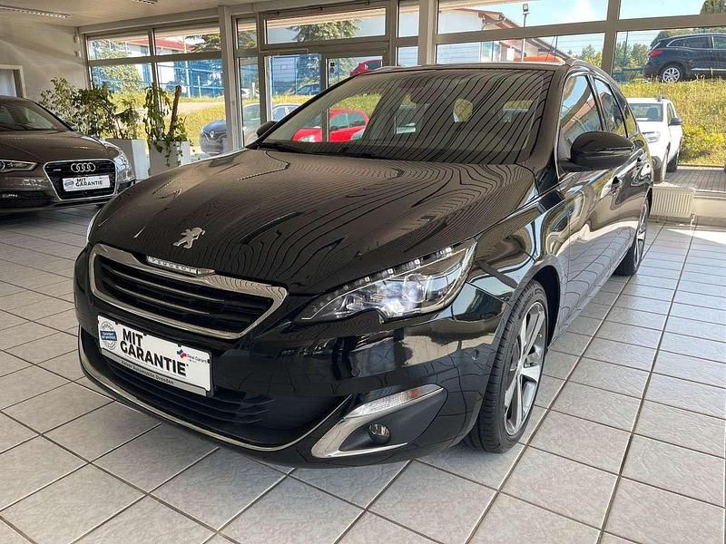 Schwarz Gebraucht 2017 Peugeot 308 Allure Kombi | 12.499 € (Etwas zu teuer) - Bild 1/4