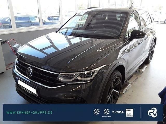 Delfingrau metallic Gebraucht 2022 VW Tiguan R-line SUV | 29.799 € (Superpreis) - Bild 1/4