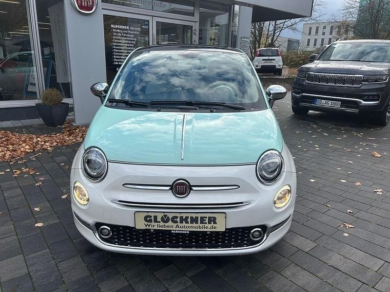 Gebraucht Fiat 500 Collezione 69 PS (50 kW) 2018 Grün Kleinwagen