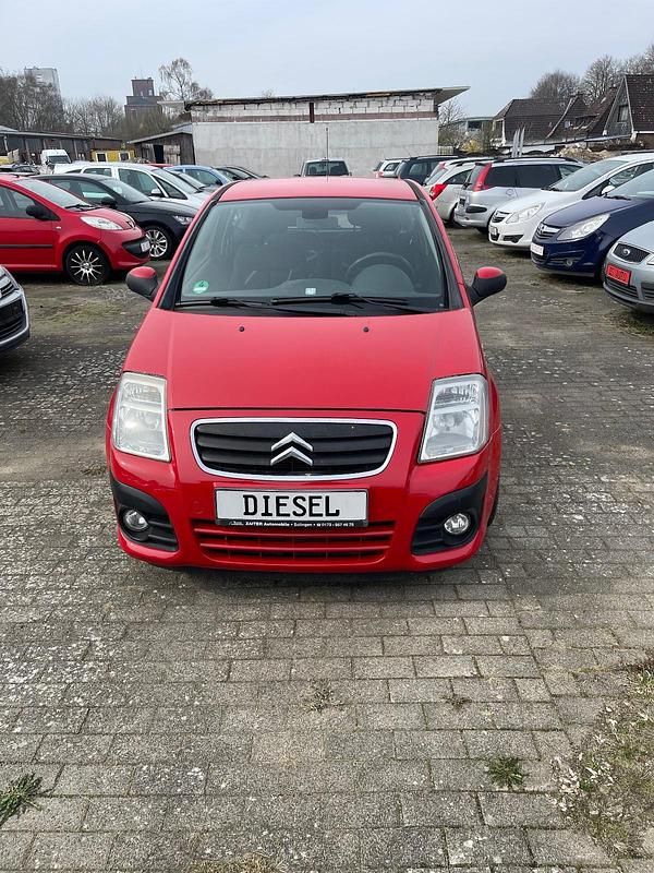 Gebraucht Citroën C2 109 PS (80 kW) 2009 Rot Kleinwagen