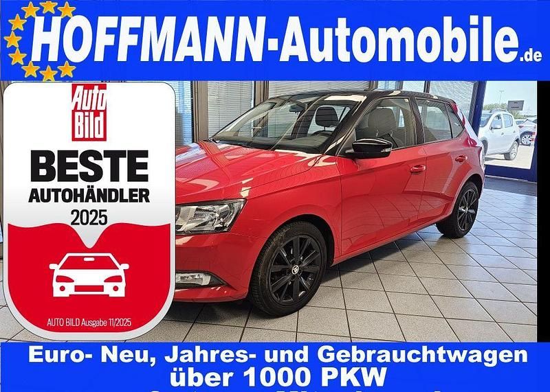 Rotmet. (metallic) Gebraucht 2015 Skoda Fabia Monte Carlo Limousine | 6.300 € (Fairer Preis) - Bild 1/4