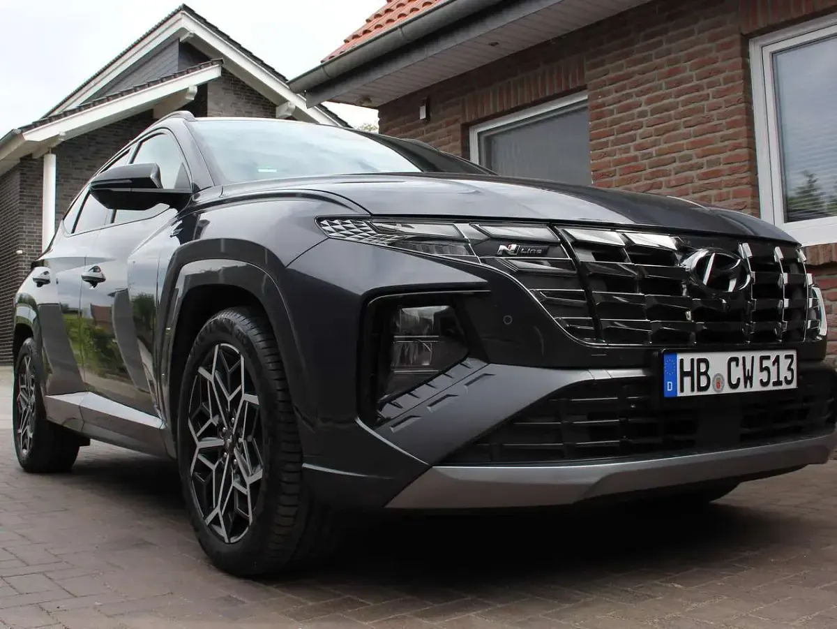 Gebraucht Hyundai Tucson N Line 136 PS (100 kW) 2023 Grau SUV