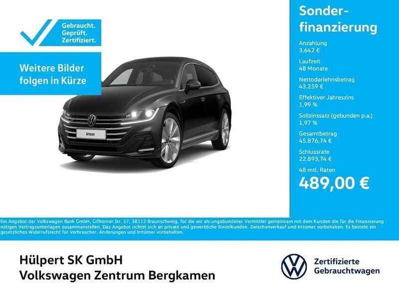 Grau Gebraucht 2023 VW Arteon R-line Limousine | 46.901 € - Bild 1/4