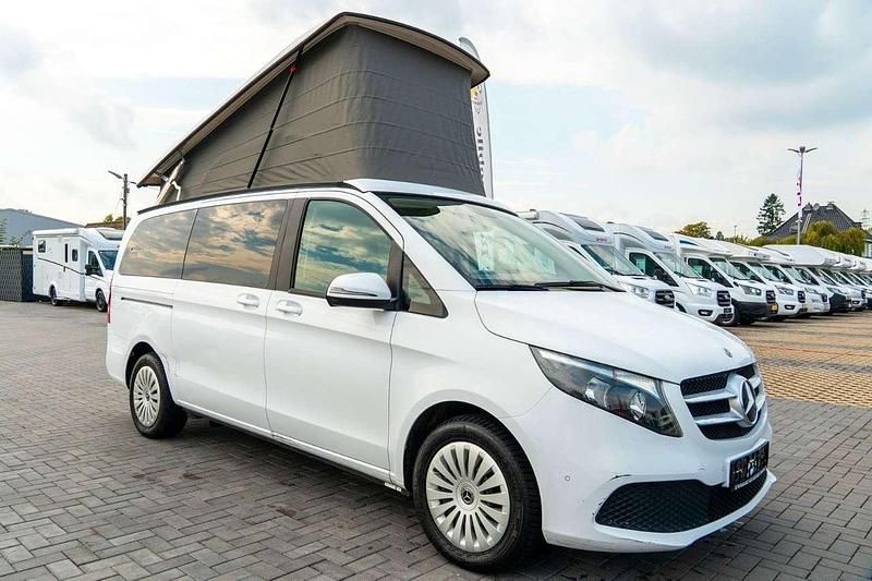 Arktikweiss Gebraucht 2022 Mercedes V250 Marco Polo Van / Kleinbus | 49.900 € (Superpreis) - Bild 1/4