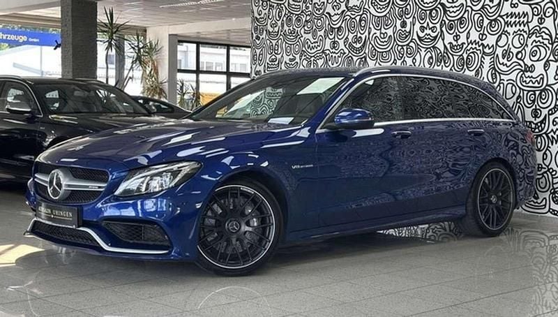 Blau Gebraucht 2016 Mercedes C63 AMG AMG Limousine | 39.390 € (Superpreis) - Bild 1/3