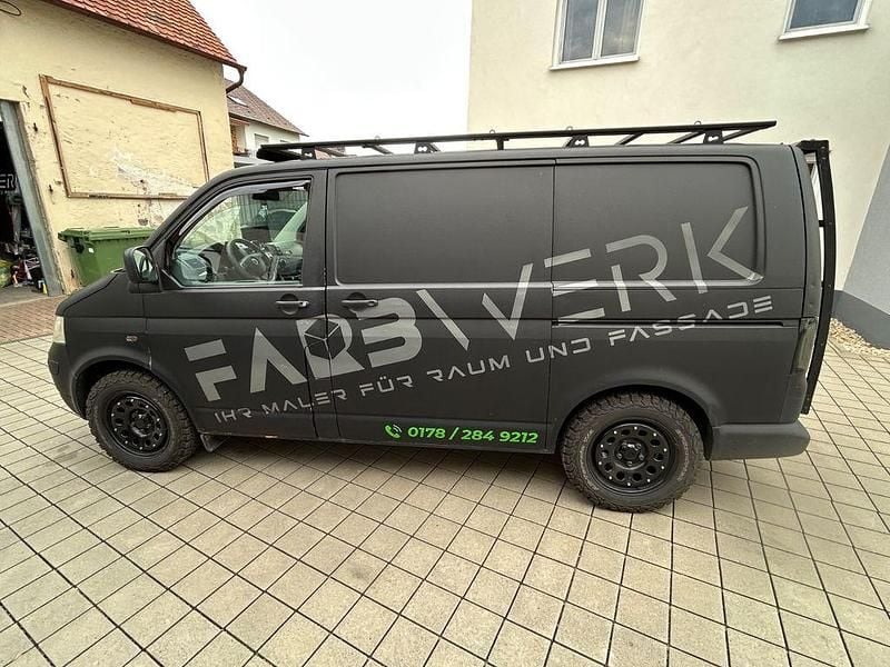 Używany VW Transporter 84 KM (61 kW) 2007 Czarny Van
