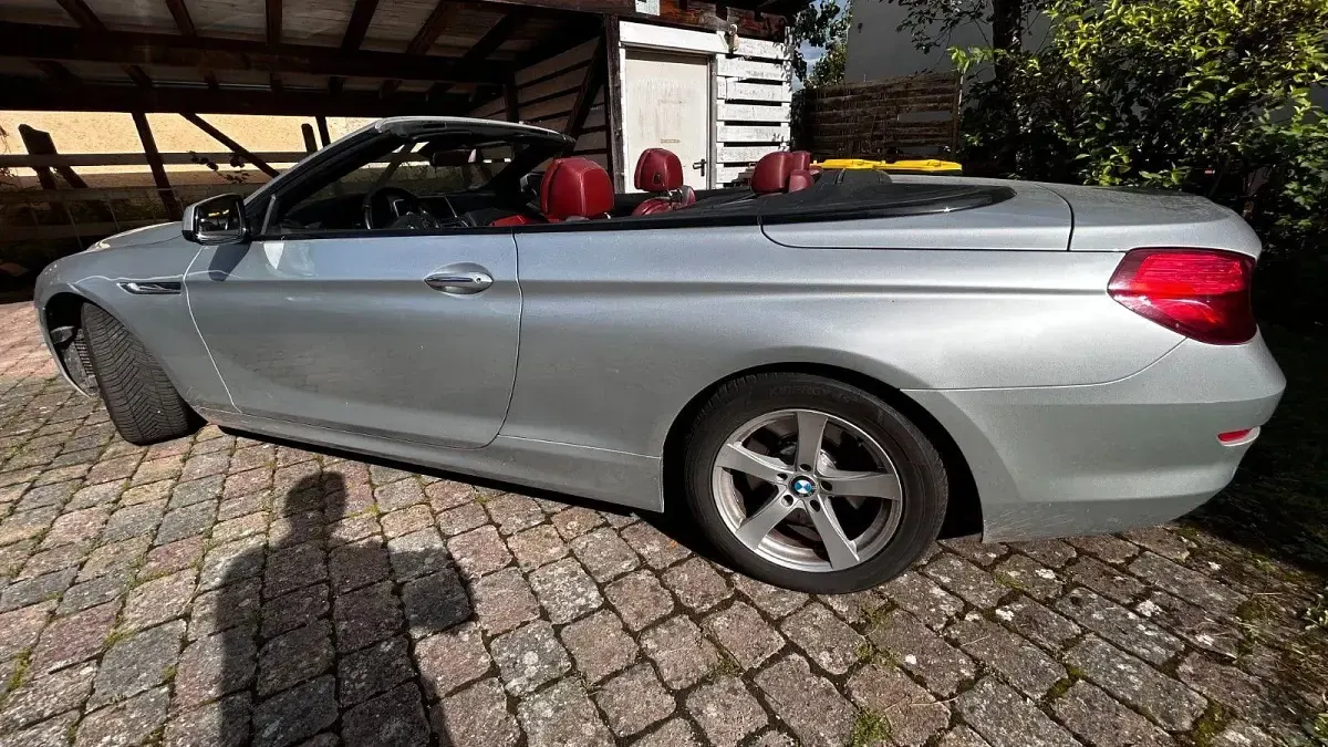 Gebraucht BMW 640 Cabriolet 313 PS (230 kW) 2012 Silber Cabrio