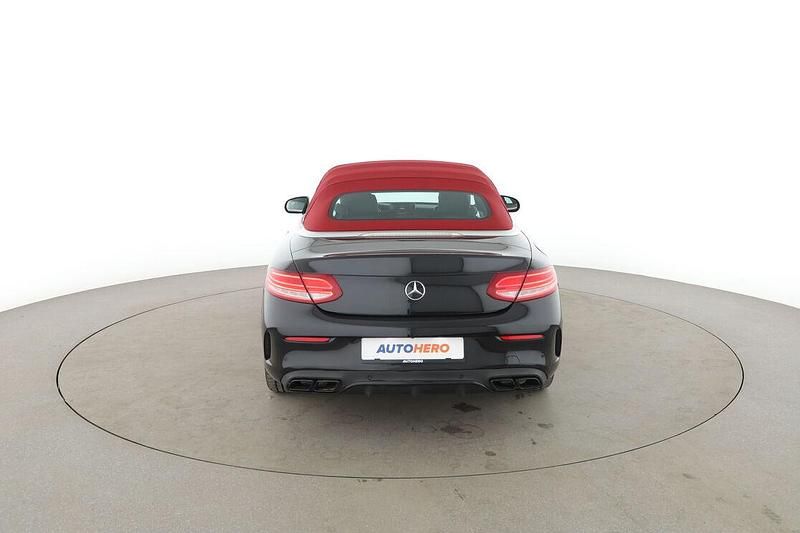 Gebraucht Mercedes C180 AMG line 156 PS (114 kW) 2018 Schwarz Cabrio