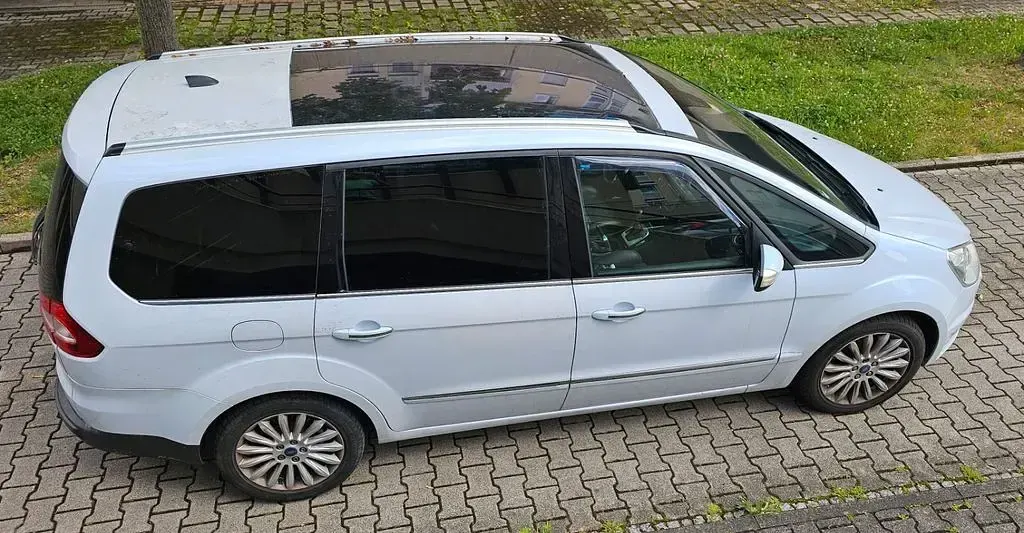 Gebraucht Ford Galaxy Titanium 200 PS (147 kW) 2014 Weiß Van / Kleinbus
