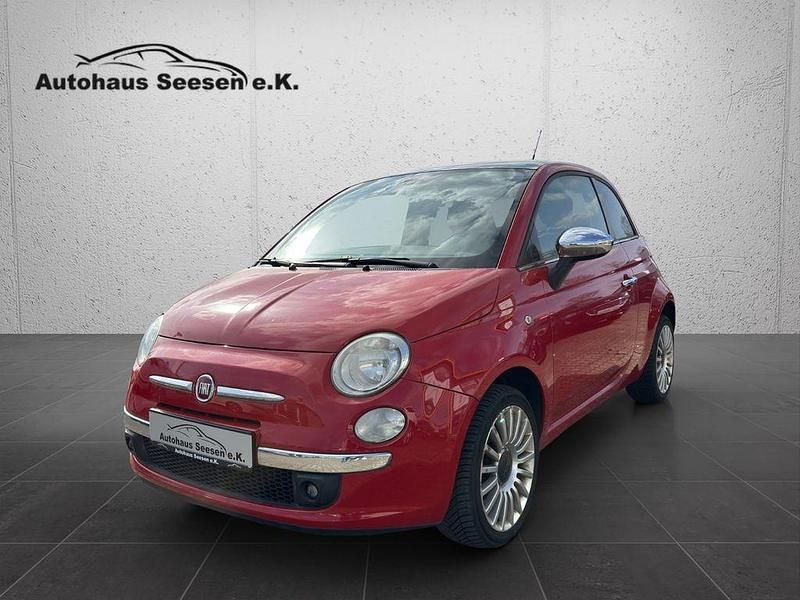 Gebraucht Fiat 500 Lounge 101 PS (74 kW) 2011 Rosso corsa/sfrontato/argilla/ Kleinwagen