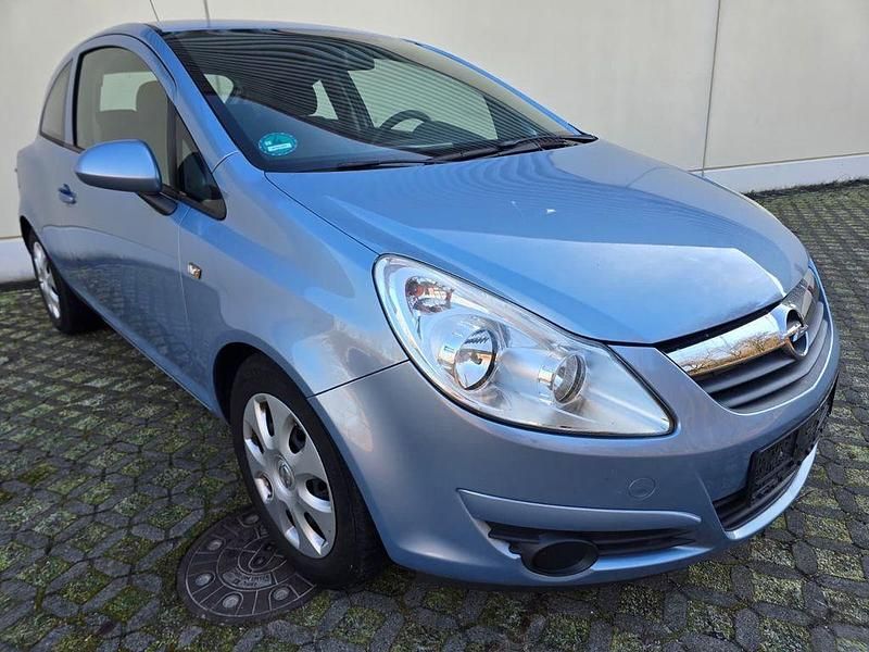 Gebraucht Opel Corsa Edition 80 PS (58 kW) 2008 Blau Kleinwagen