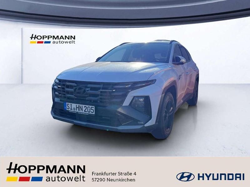 Atlas white Gebraucht 2024 Hyundai Tucson SUV | 32.990 € (Fairer Preis) - Bild 1/4