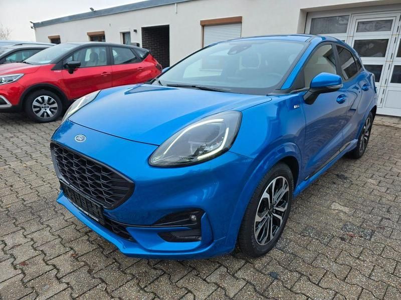 Blau Gebraucht 2020 Ford Puma ST-Line Limousine | 13.299 € (Guter Preis) - Bild 1/4