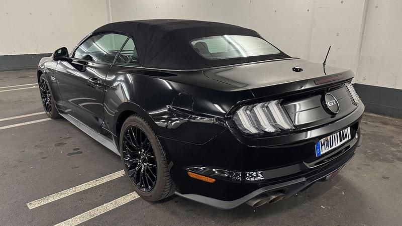 Gebraucht Ford Mustang GT 450 PS (330 kW) 2018 Schwarz Cabrio