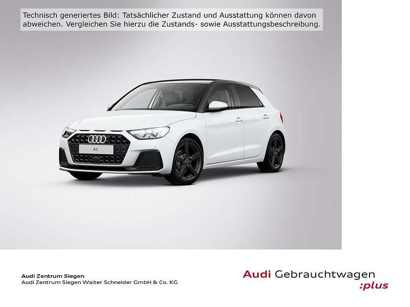 Gletscherweiß metallic Gebraucht 2025 Audi A1 Advanced Kleinwagen | 29.910 € (Etwas zu teuer) - Bild 1/4