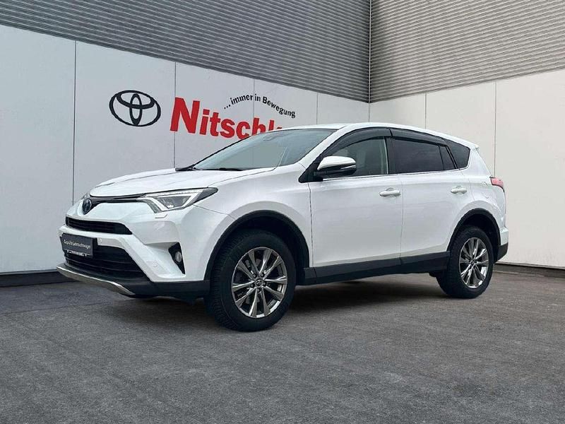 Schneeweiß Gebraucht 2018 Toyota RAV4 Hybrid Basis SUV | 21.490 € (Fairer Preis) - Bild 1/4
