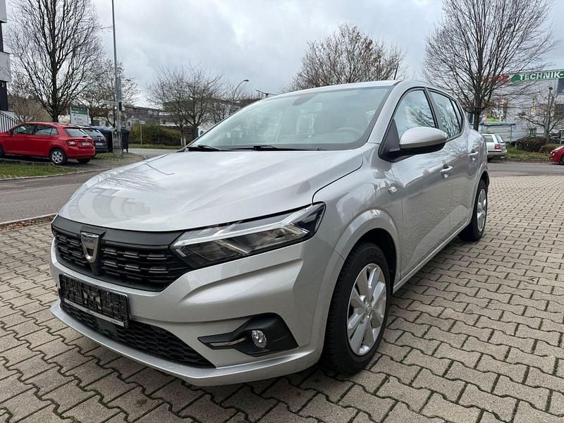 Grau Gebraucht 2021 Dacia Sandero Comfort Kleinwagen | 8.999 € (Superpreis) - Bild 1/4
