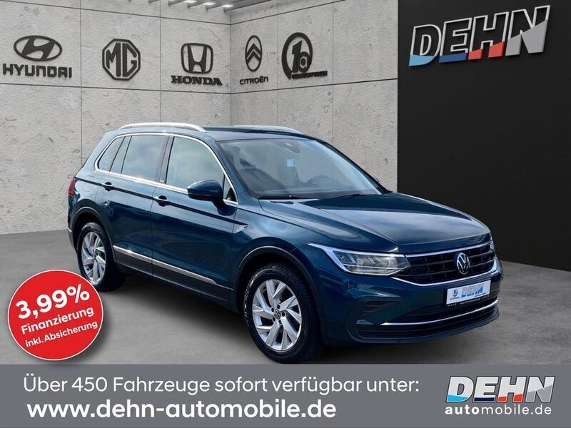 Blau Gebraucht 2023 VW Tiguan Move SUV | 22.950 € (Superpreis) - Bild 1/4