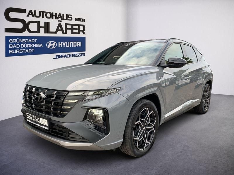 Shadow grey / phantom black / Gebraucht 2021 Hyundai Tucson N Line SUV | 29.990 € (Fairer Preis) - Bild 1/4