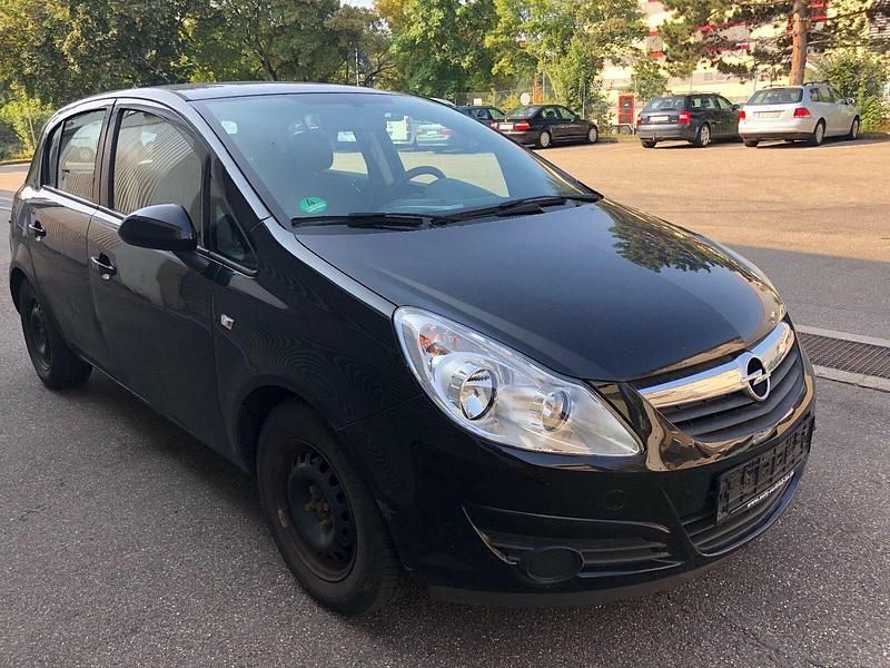 Gebraucht Opel Corsa Edition 60 PS (44 kW) 2009 Schwarz Kleinwagen