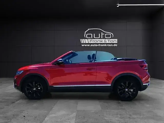 Gebraucht VW T-Roc Cabriolet Style 185 PS (136 kW) 2022 Rot Cabrio