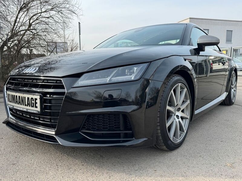 Mythosschwarz metallic Gebraucht 2015 Audi TTS S-Line Coupé | 28.900 € (Fairer Preis) - Bild 1/4