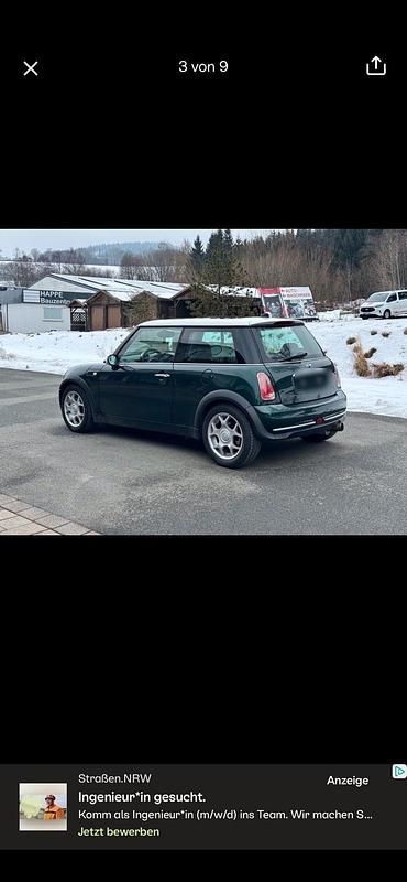 Gebraucht Mini Cooper 116 PS (85 kW) 2005 Grün Kleinwagen