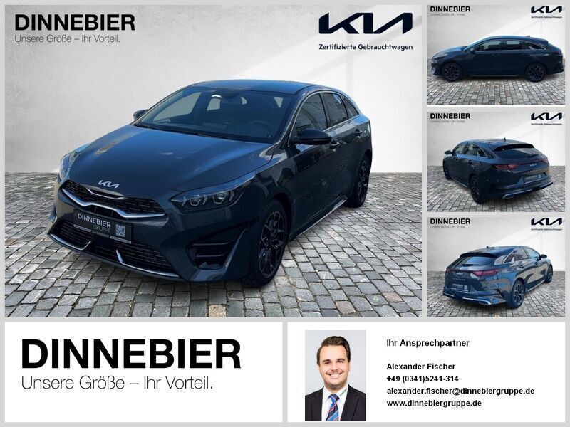 Grau (metallic) Neu 2025 Kia ProCeed GT-Line Kleinwagen | 31.589 € - Bild 1/4