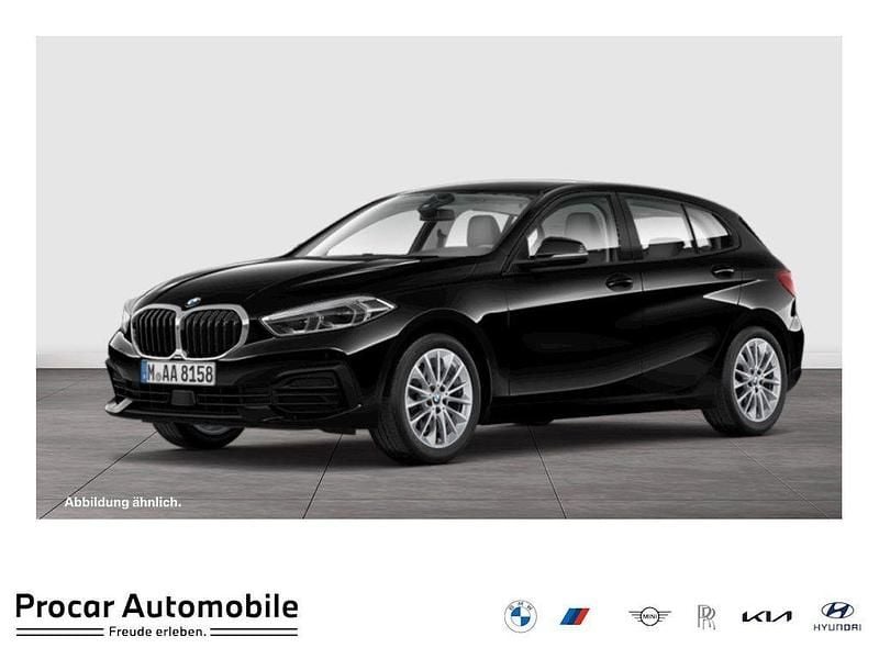 Schwarz Gebraucht 2022 BMW 118 Advantage Kleinwagen | 22.260 € (Guter Preis) - Bild 1/4