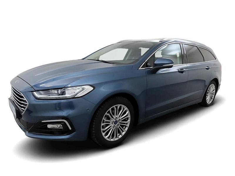 Blau Gebraucht 2021 Ford Mondeo Titanium | 25.449 € (Teuer) - Bild 1/4